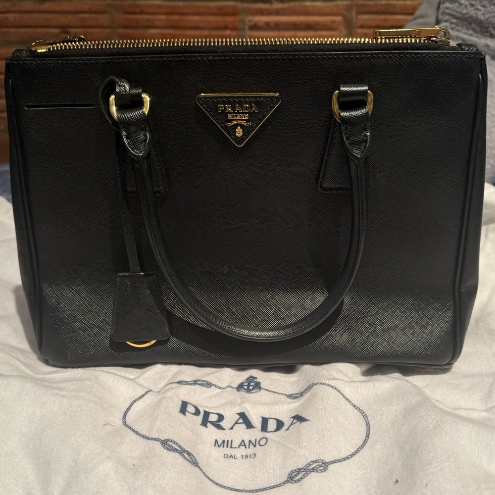Prada Black Top Handle